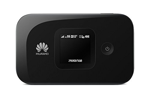Huawei E5577s-321 150 Mbps 4G LTE Mobile WiFi Hotspot (4G LTE in Europe, Asia, Middle East, Africa & 3G Globally, up to 12 Hours Working time) (Black)