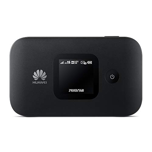 Huawei E5577Cs-321 150 Mbps 4G LTE & 43.2 Mpbs 3G Mobile WiFi Hotspot (4G LTE in Europe, Asia, Middle East, Africa & 3G globally) (Black) 