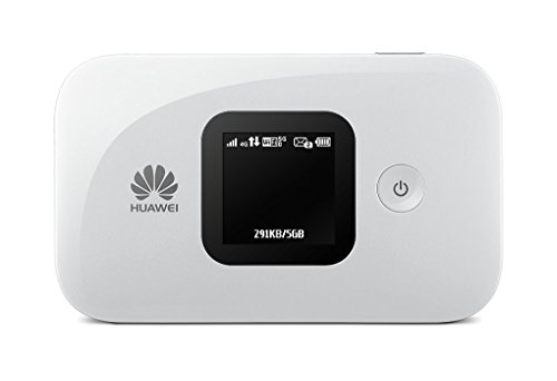 Huawei E5577s-321 Unlocked 150 Mbps 4G LTE Mobile WiFi Hotspot and port (4G LTE in Europe, Asia, Middle East, Africa & 3G globally) NEW MODEL WITH EXTENDED BATTERY! (White)