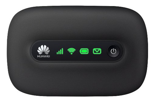 Huawei E5331s-2 21 Mbps 3G Mobile WiFi Hotspot (3G in Europe, Asia, Middle East, Africa & T-Mobile USA) - Black