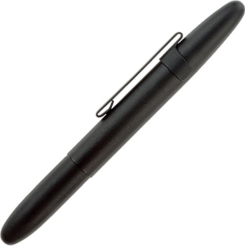 Fisher Space Pen Bullet Space Pen with Clip - Matte Black, Gift Boxed (400BCL)
