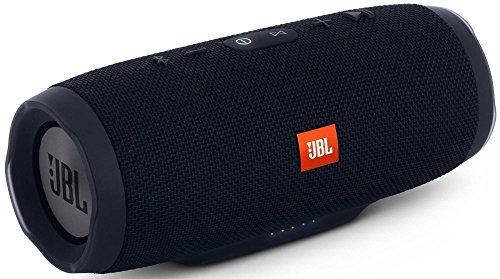 JBL Charge 3 JBLCHARGE3BLKAM Waterproof Portable Bluetooth Speaker (Black)