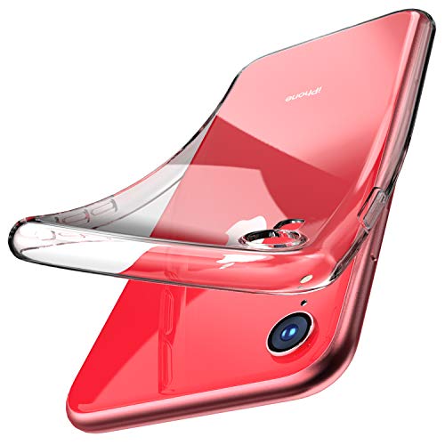 TOZO for iPhone XR Case 6.1 Inch (2018) Premium Clear Soft TPU Gel Ultra-Thin [Slim Fit] Transparent Flexible Cover for iPhone XR [Clear Gel]