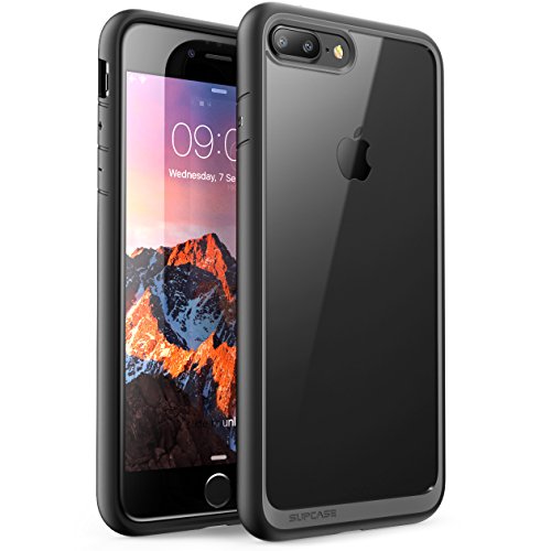 iPhone 7 Plus Case, iPhone 8 Plus Case, SUPCASE Unicorn Beetle Style Premium Hybrid Protective Clear Case for Apple iPhone 7 Plus 2016 / iPhone 8 Plus 2017 (Black)