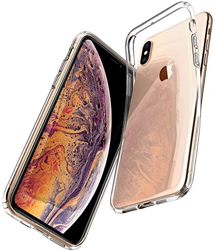 Spigen Liquid Crystal Designed for Apple iPhone Xs MAX Case (2018) - Crystal Clear