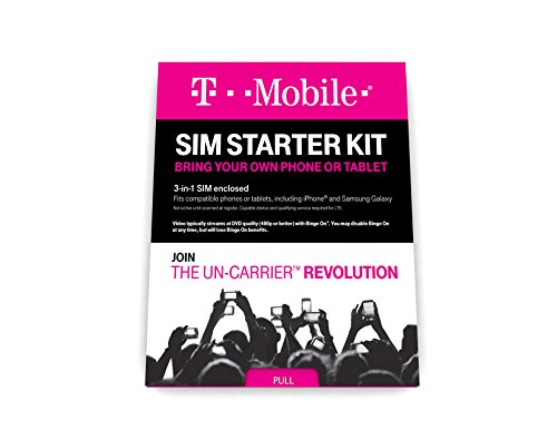 T-Mobile Prepaid Complete SIM Starter Kit