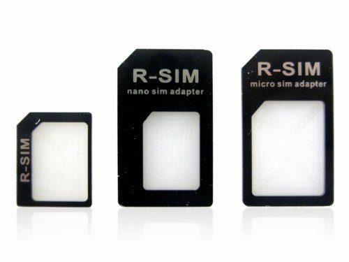 BlastCase for iPhone 5 Nano SIM Card Adapter Black