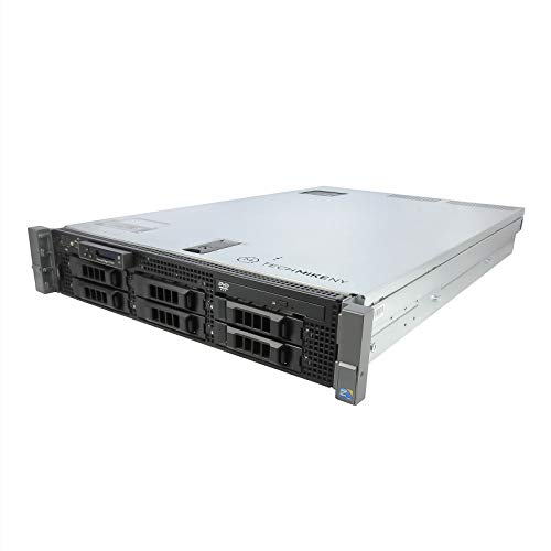High-End Virtualization Server 12-Core 128GB RAM 12TB RAID Dell PowerEdge R710 Bezel and Rails (Certified Refurbished)
