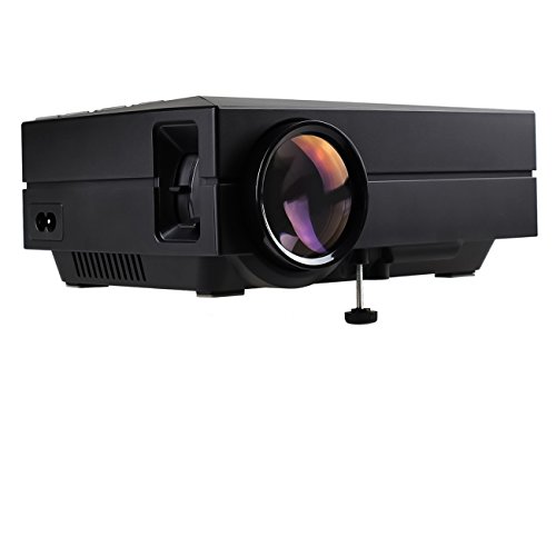 S1 LED LCD (WVGA) Mini Video Projector - International Version (No Warranty) - DIY Series - Black (FP8048S1-IV)