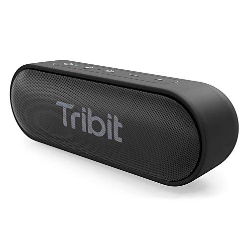 Tribit XSound Go Bluetooth Speakers - 12W Portable Speaker Loud Stereo Sound, Rich Bass, IPX7 Waterproof, 24 Hour Playtime, 66 ft Bluetooth Range & Built-in Mic Outdoor Party Wireless Speaker