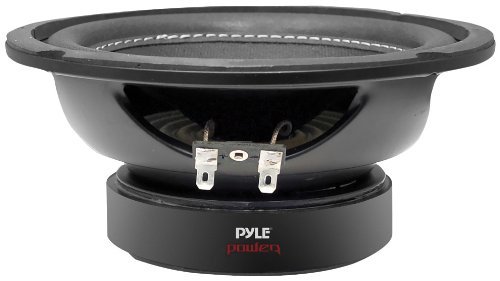 Car Vehicle Subwoofer Audio Speaker - 6 Inch Non-Pressed Paper Cone, Black Steel Basket, Dual Voice Coil 4 Ohm Impedance, 600 Watt Power, Foam Surround for Vehicle Stereo Sound System - Pyle PLPW6D
