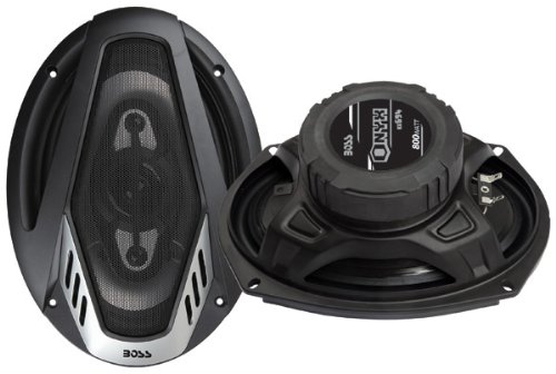 BOSS Audio NX694 800 Watt (Per Pair), 6 x 9 Inch, Full Range, 4 Way Car Speakers (Sold in Pairs)