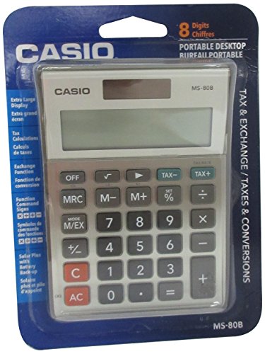 Casio MS-80B Standard Function Desktop Calculator