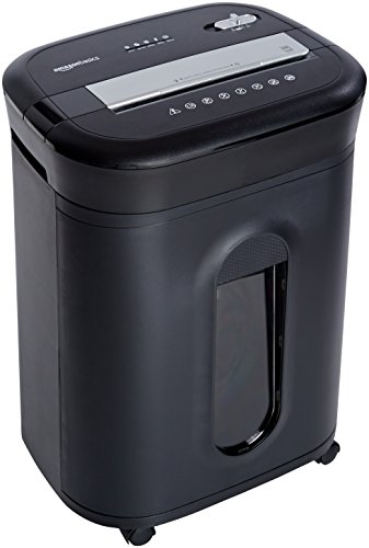 AmazonBasics 15-Sheet Cross-Cut Paper/ CD/ Credit Card Shredder