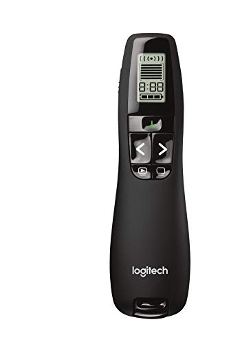 Logitech Professional Presenter R800, Presentation Wireless Presenter with Laser Pointer Green