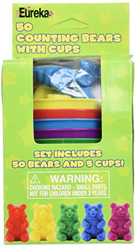 50 Counting Bears with 5 Cups