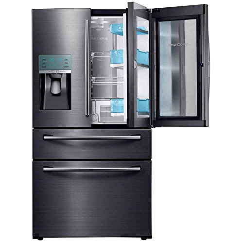 Samsung Appliance RF28JBEDBSG 36" Energy Star Rated Food Showcase French Door Refrigerator in Black Stainless Steel