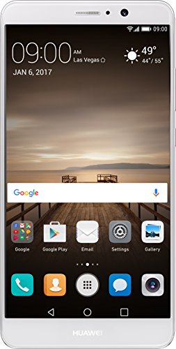 Huawei Mate 9 with Amazon Alexa and Leica Dual Camera - 64GB Unlocked Phone - Moonlight Silver (US Warranty)
