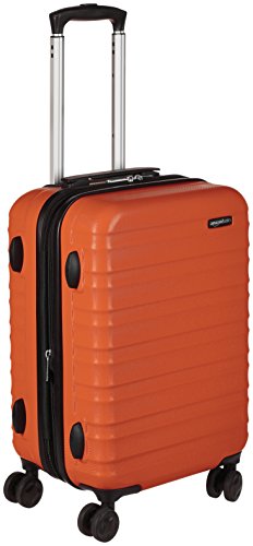 AmazonBasics Hardside Spinner Luggage -  20-Inch, Orange